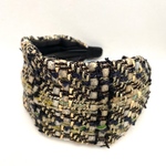LINTON TWEED♡素敵なツイードをシンプルに♡カチューシャ♡幅広