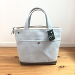 【期間限定SALE!! 】 MAEPOKE BAG zip / ベビーブルー×スモーキーグレー
