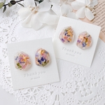 【C】rock flower ピアス/イヤリング