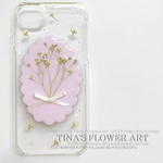 ＊メラスフェルラ押し花スマホケース＊
