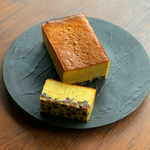ハロウィンや冬ギフトに◎濃厚パンプキンチーズケーキ🎃〜大納言小豆入り〜【シンプル版】