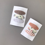 【floating floraのパッチンピン3個セット】