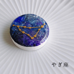 「星」やぎ座  ポニーフック(他の金具に変更できます)