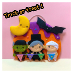 フェルトリース小【ハロウィン】