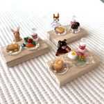 【ガラス製】ちいさな給食　森の学校
