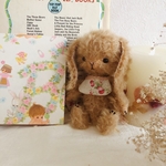 花柄お耳のロップイヤーちゃん❤︎❤︎ナチュラル雑貨、北欧雑貨、ドール、ブライス、うさぎ好きさんにオススメ♬