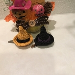 ハロウィン帽子パッチン留め