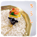 黒豆羊ちゃんのｷｰﾎﾙﾀﾞｰ(ちらし）