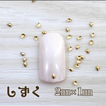 ネイルパーツ　極小ドロップ　ゴールド　スタッズ  雫