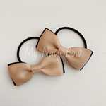 【New Color】シンプルカラーのツインリボン 