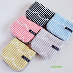 ⭐︎new⭐︎ Fun*Fun*Stripe  ふわっふわ&やわらか８重ガーゼ ハンカチ5枚セット🍎
