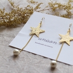【再販】cotton pearl＆star hook☆