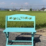 Ｈ様専用注文ページ•Ｍサイズ•リーフ柄•ティファニーブルーわんちゃん撮影会用折り畳みベンチ