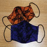 【ハロウィン】レース立体マスク 《2枚組》