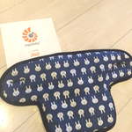 エルゴ360専用よだれ・汗とりパット・ダブルガーゼうさぎ