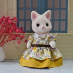 シルバニアファミリー＊シルバニア服＊お母さん＊花柄＊ワンピース＊