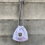 White fairy３丸巾着bag