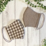 【即納】立体マスクセット・大人用(ブラウンセット)