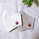 秋冬新作 ꕥ どんぐり刺繍マスク《リピーター様限定送料無料企画》