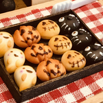 トレー付❤︎ハロウィンパンのセット