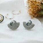 Mirror maze ear cuff (NO.2870)