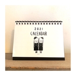 2021 CALENDAR卓上タイプ▶︎送料無料◀︎