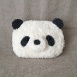 ふわもこパンダさんポーチ🐼アイボリー