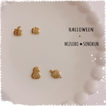 小さなかぼちゃHALLOWEENピアス