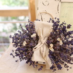 uzuki0418さま専用(ウッドプレートのラベンダー壁掛け)