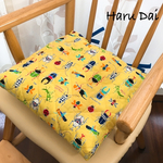 【再販】ふかふか子供用ざぶとん　たくさんの昆虫たち（黄色）