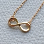 14KGF infinity ネックレス