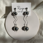 ハンドメイド ピアス アクセサリー シンプル 【マル】