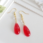 風の谷の少女のピアス/イヤリング/ノンホールピアス（レジン）