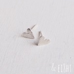 【受注制作】- Silver - I Heart You ピアス