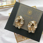 flower wire circle bijou pierce