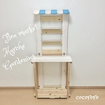 Orgo sister様専用/イベント什器、インテリア☆折りたたみディスプレイ/折りたたみ/什器/店舗什器/ディスプレイ/折り畳み/フリマ/マルシェ/イベント/棚/折りたたみ/オーダーメイド