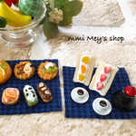 ミニチュア チーズケーキ ワッフル フルーツサンド