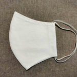 ★夏用★　ハンドメイド　マスク　男性用（白）
