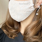 新作＊秋マスク＊冬マスク＊ハンドメイド＊インナーマスク＊マスク＊レースマスク＊お洒落マスク