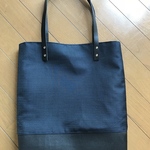 大島紬のトートバッグ