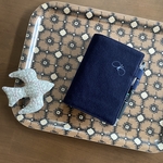 ほぼ日手帳カバーオリジナルサイズ　choucho dop navy