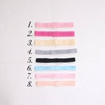 【数量限定】ベビーヘアバンド4本セット※要カラー指定※