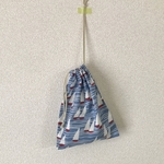 巾着袋　給食袋　コップ入れ　18 × 23