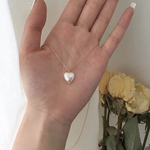 heart pearl necklace ♡