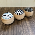 こぎん刺しのピンクッション＊
