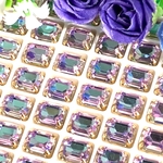 k9（AAAランク） 8個入り8×10mmレクタングル（ヴァイオレットヴォルケーノ）