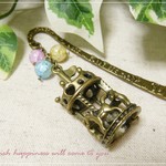 ★再販★　☆アンティーク調メリーゴーランドのブックマーク☆