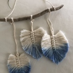 triple feather tapestry マクラメタペストリー