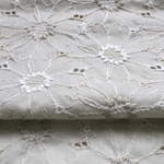 新色❀︎マッシュルーム《48×30》コットン刺繍レース生地