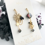 蝙蝠と蜘蛛のピアス/イヤリング